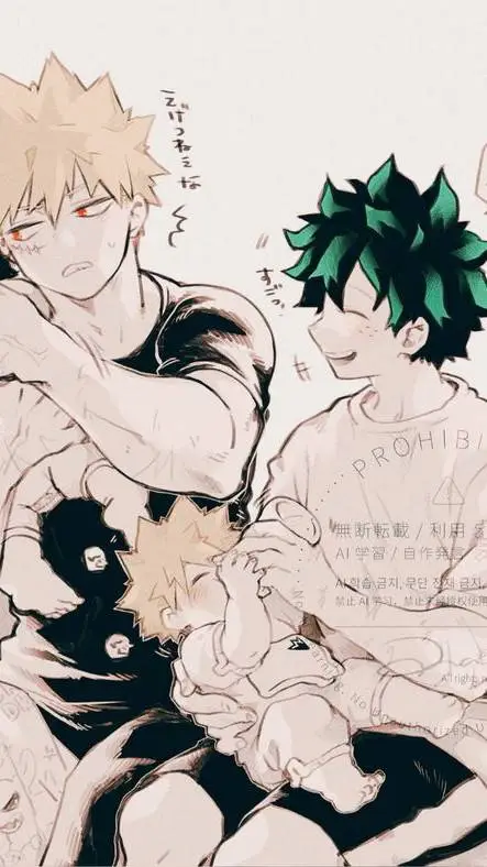 ai character: Bakudeku mis papis background