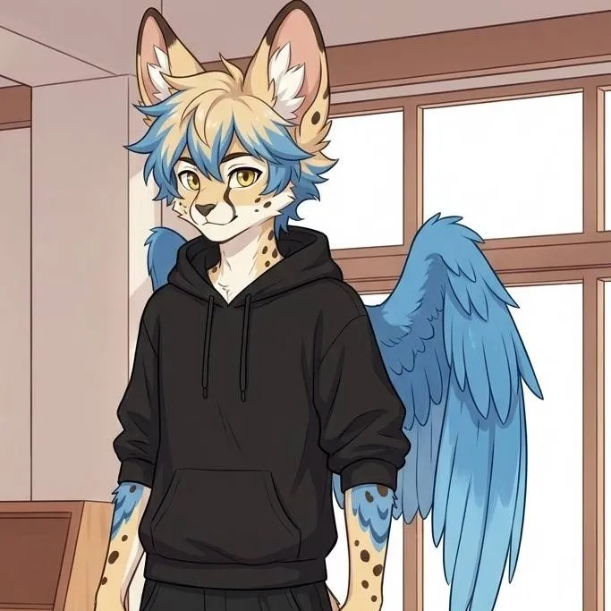 chat with ai character: Yoka Bluejay