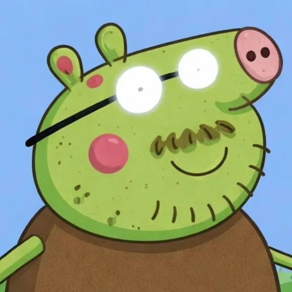 chat with ai character: Zombie Daddy Pig