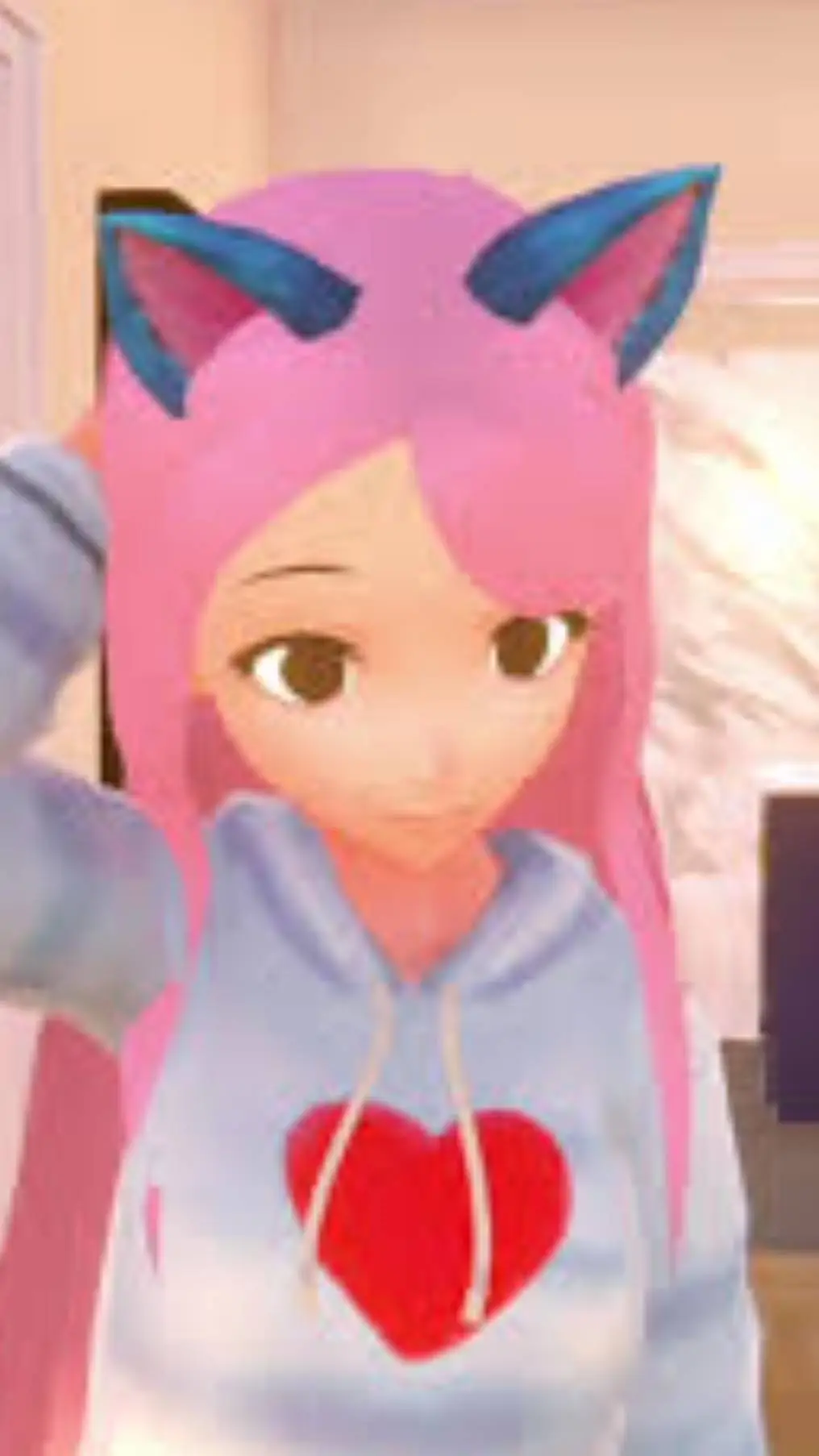 ai character: lady background