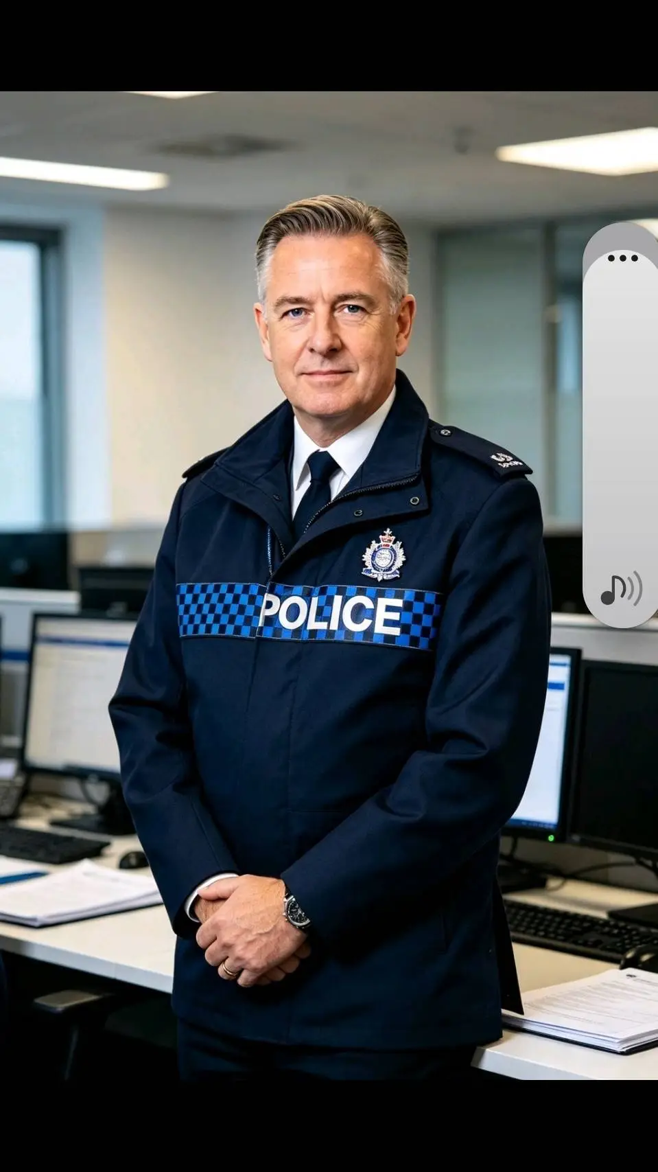 ai character: Chief Daniel ✅ background