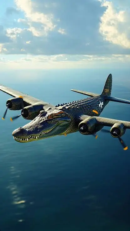 ai character: BOMBARDI CROCODILO background