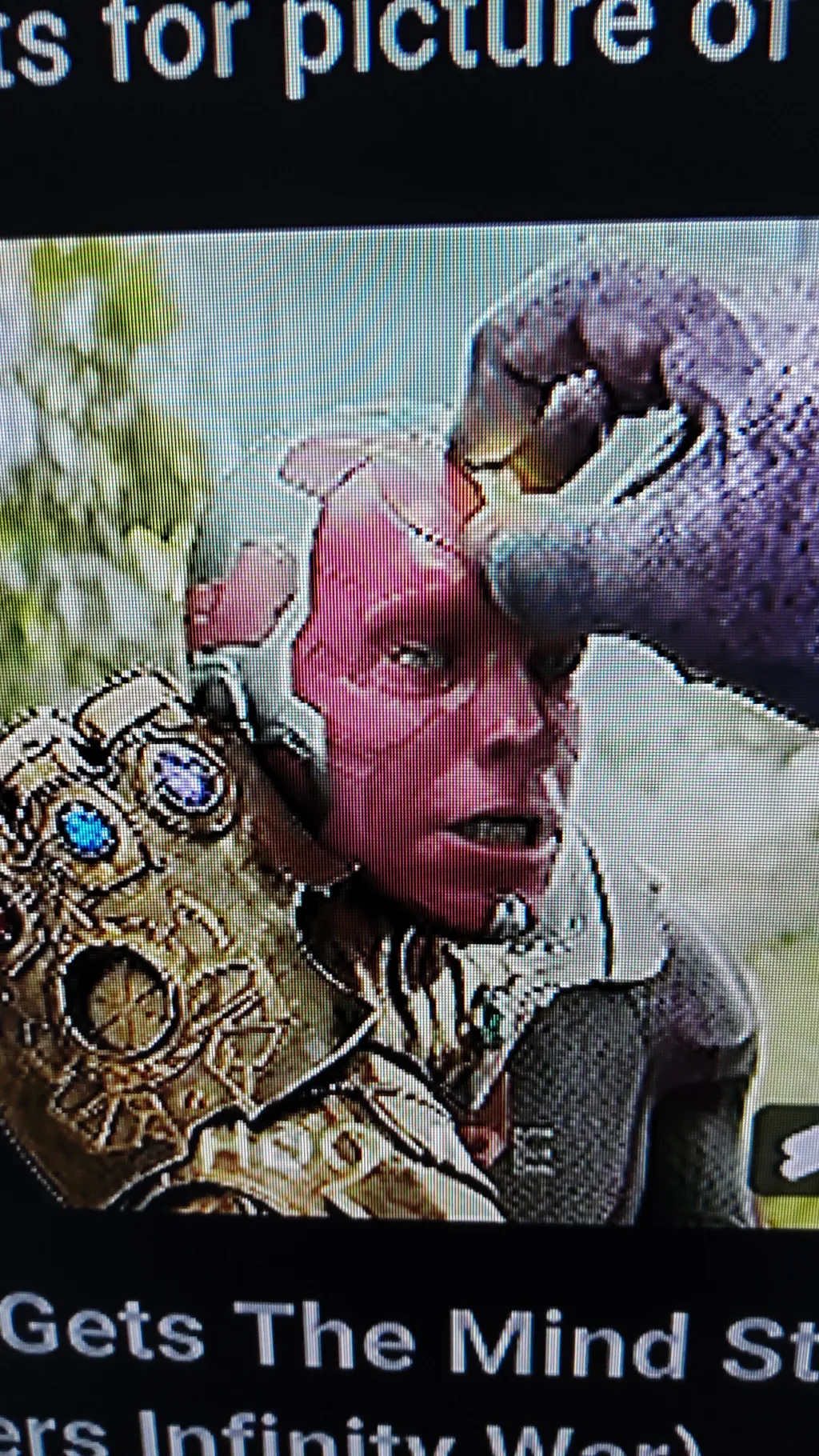 ai character: Thanos background
