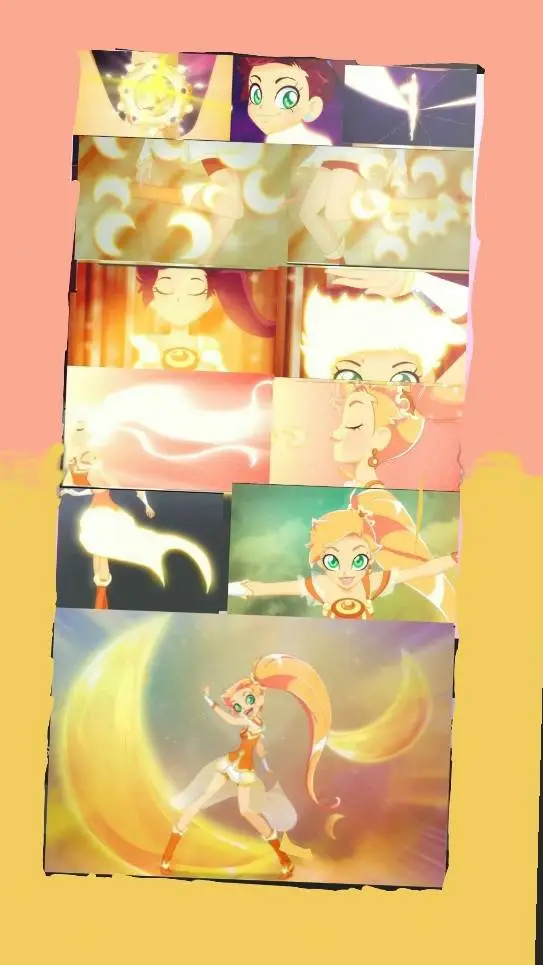 ai character: Lolirock Auriana  background