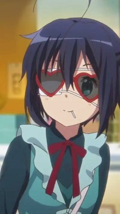ai character: Rikka takashi background