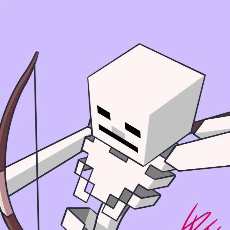 chat with ai character: esqueleto maicraf