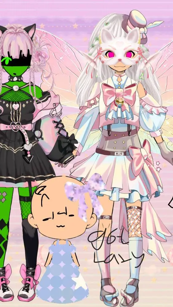 ai character: ¡fandom school! background
