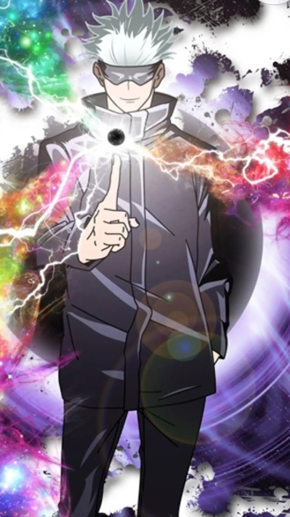 ai character: gojo  background