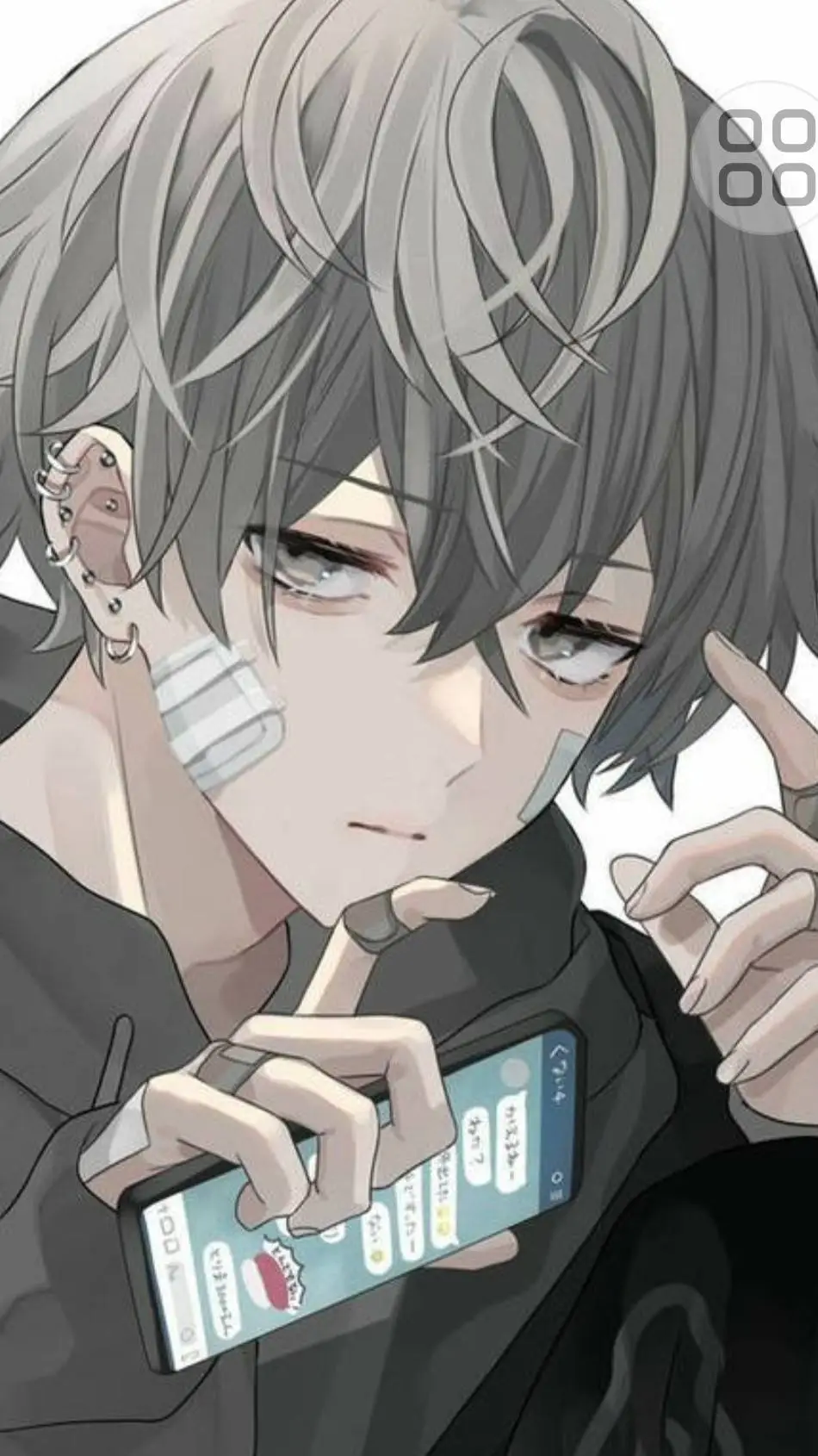 ai character: koru background