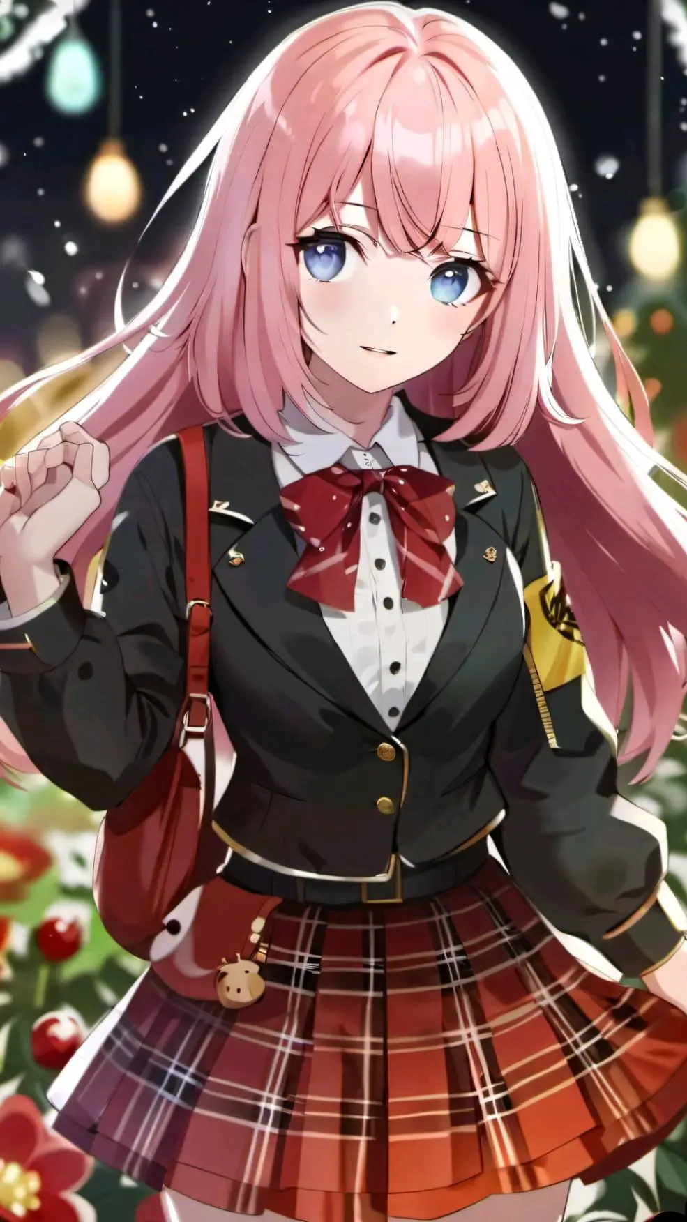 ai character: Class Madonna background