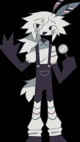 ai character: engel and starly background