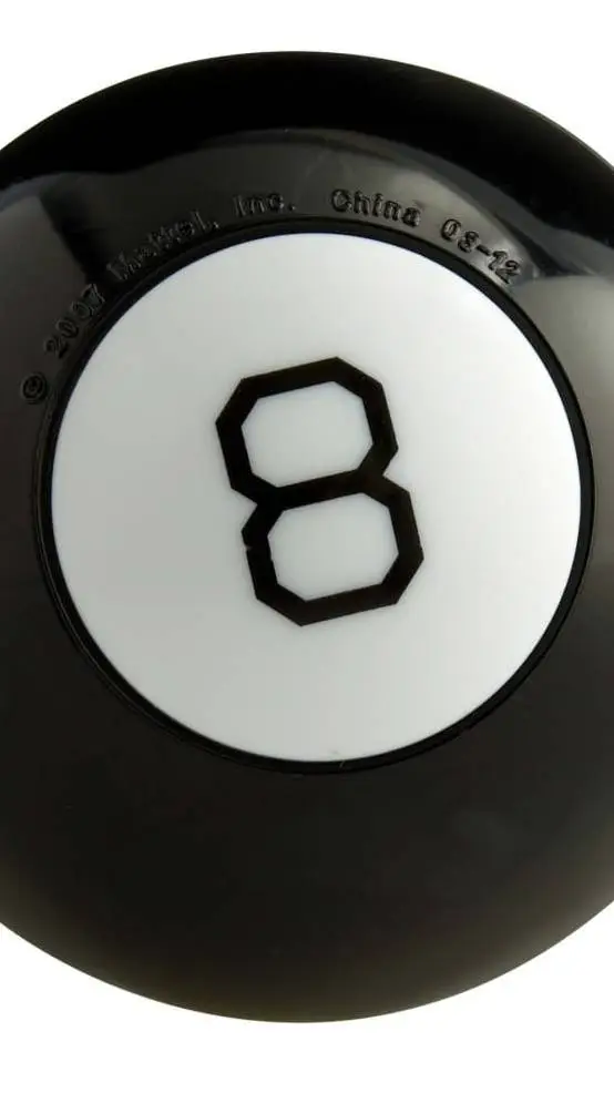 ai character: magic 8 ball background