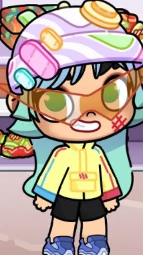 ai character: Goldie background