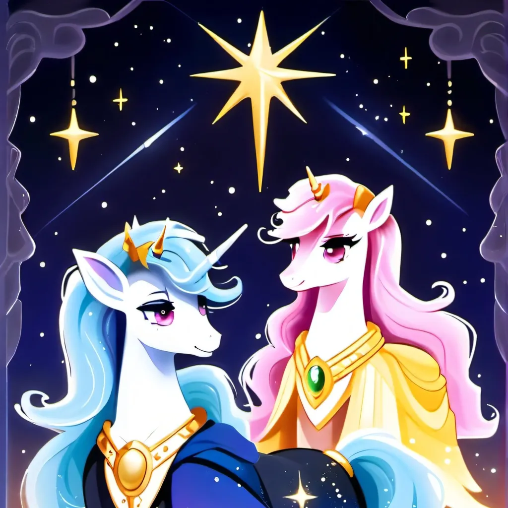 chat with ai character: celestia and luna 
