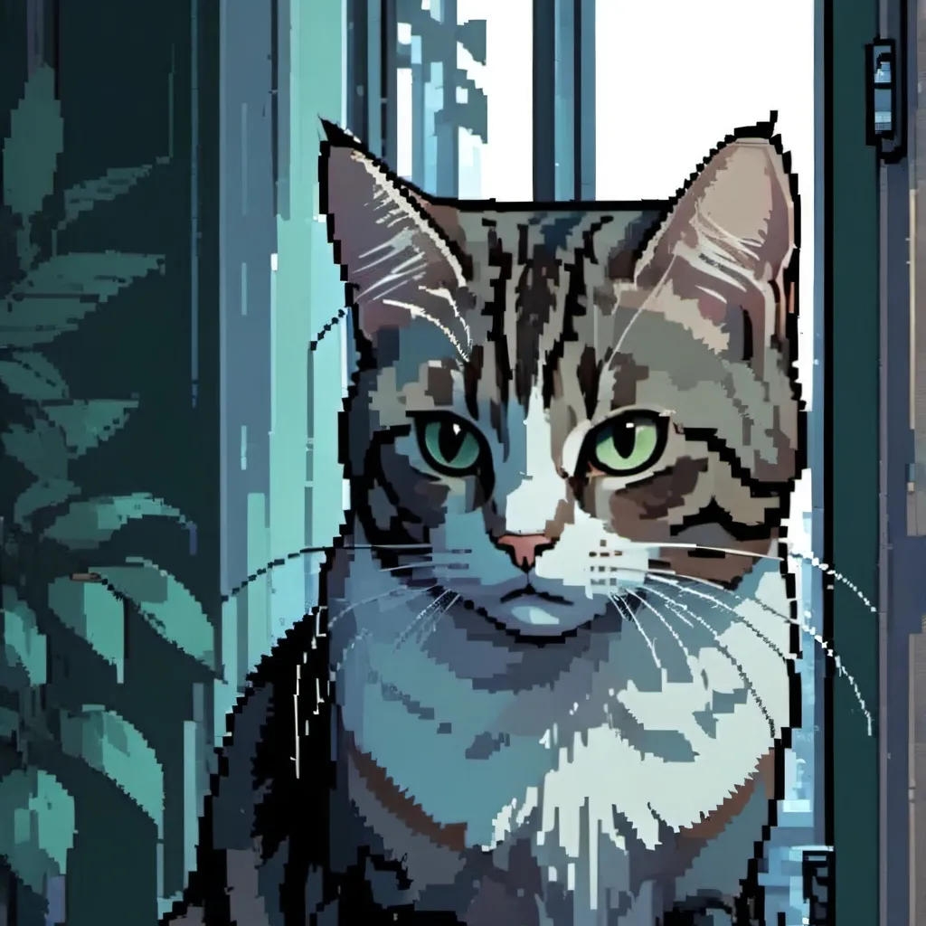 chat with ai character: Christmas cat