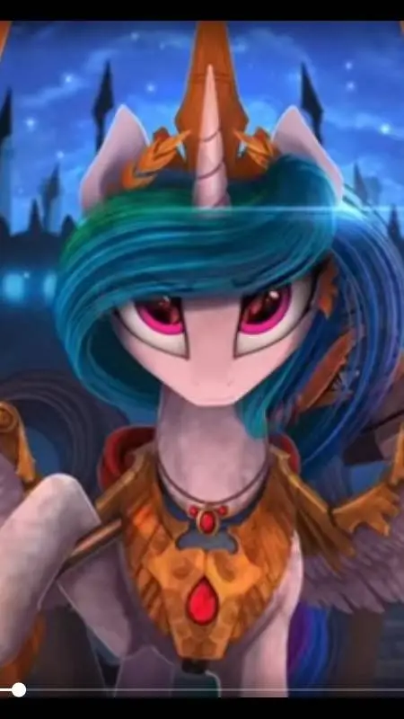 ai character: celestia  background