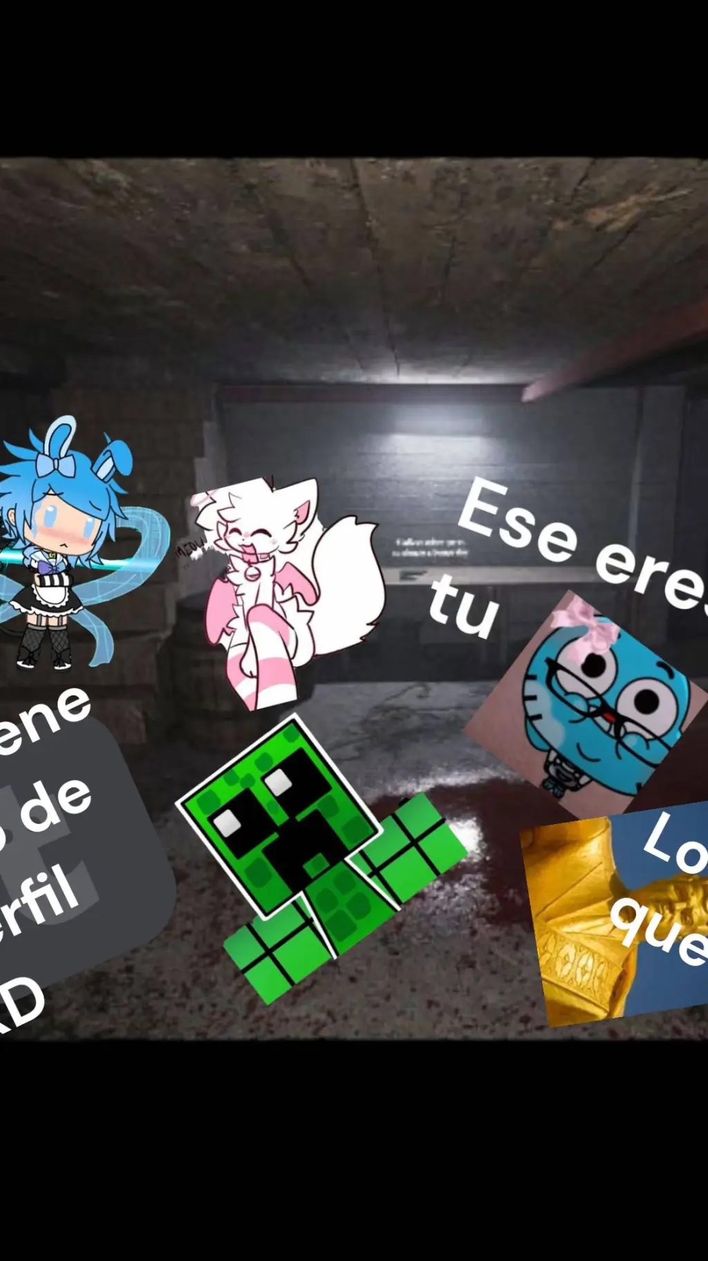ai character: el sótano mío background