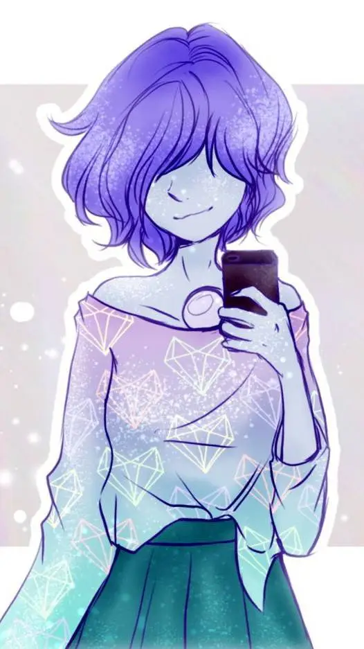 ai character: perla azul  background