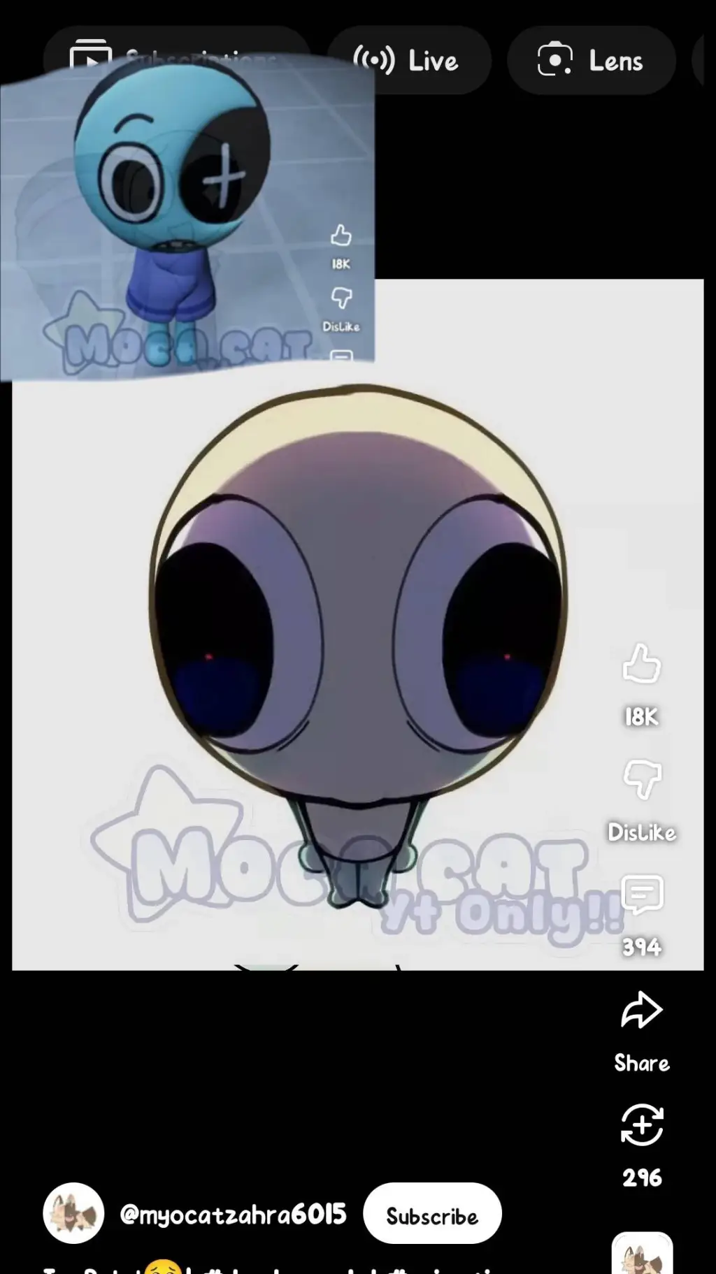 ai character: dw (insane)  background