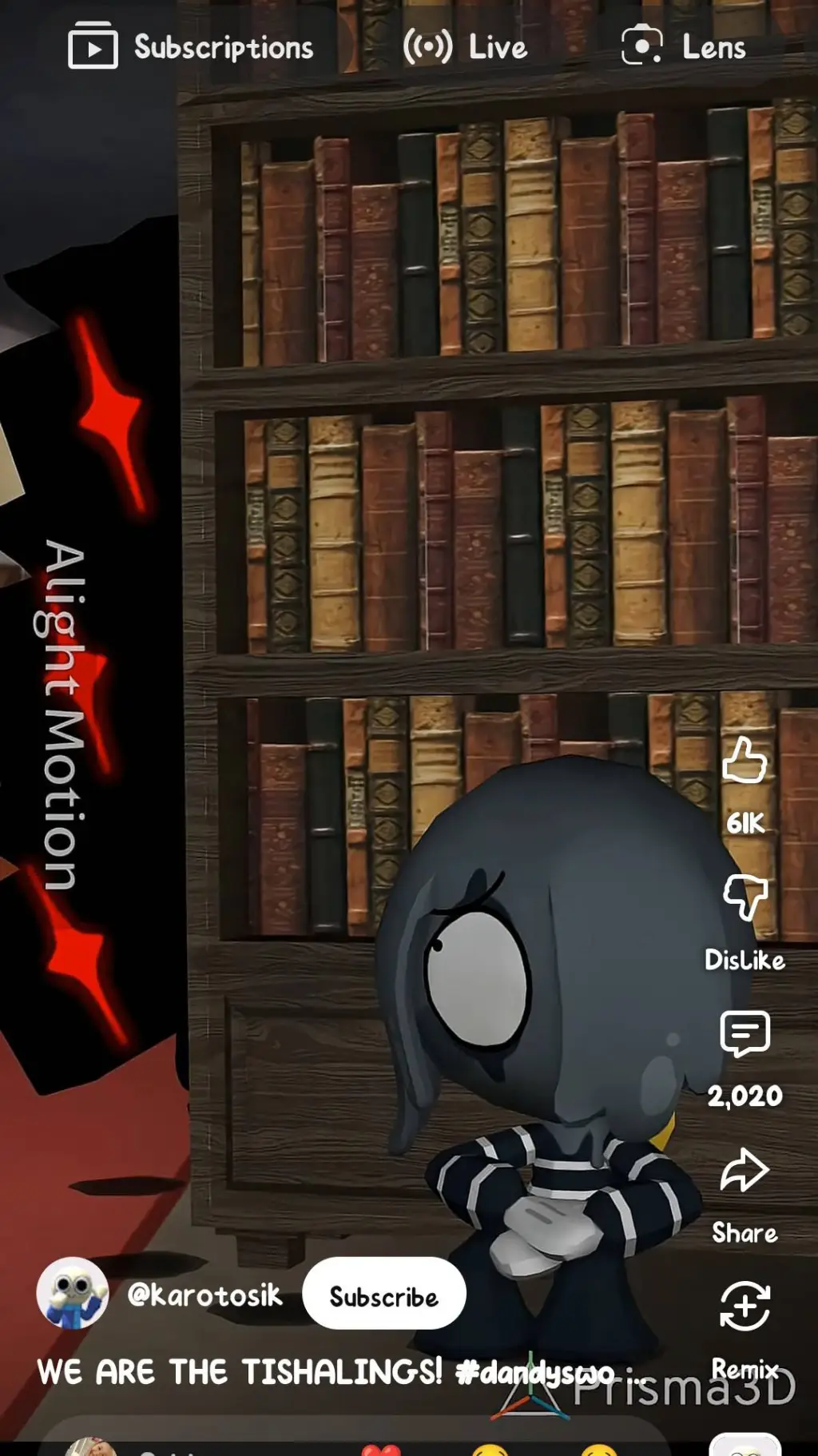 ai character: tishalings  background