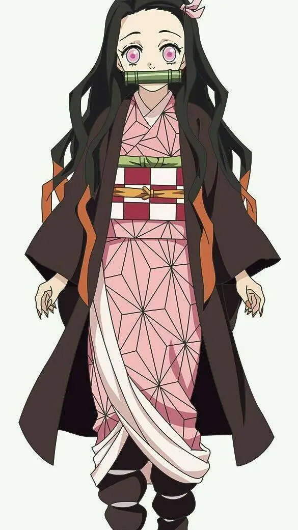 ai character: nezuko x tokito background