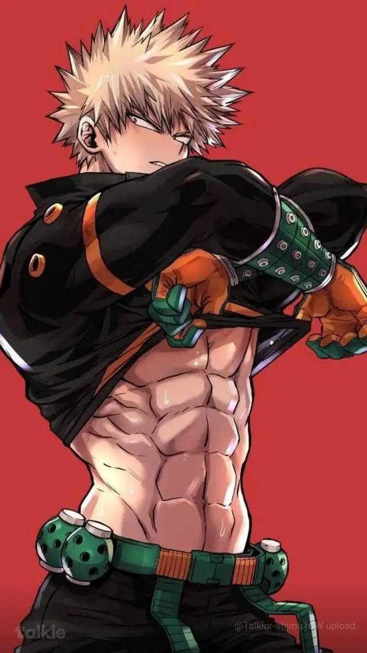 ai character: bakugo is ur enemy background