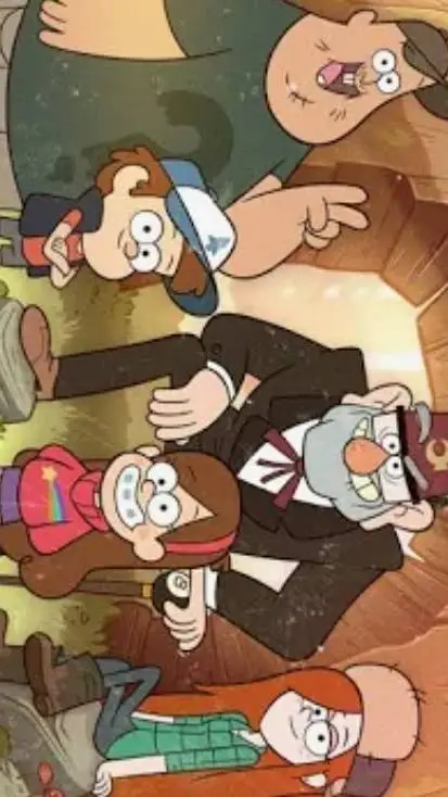 ai character: gravity falls background