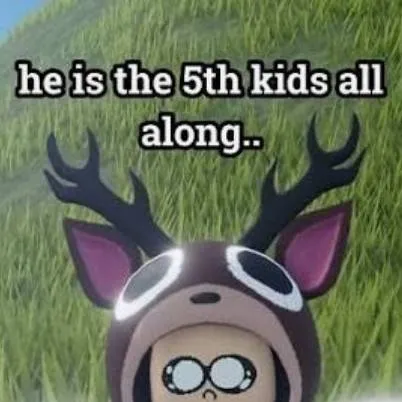 chat with ai character: deer kid reaction 