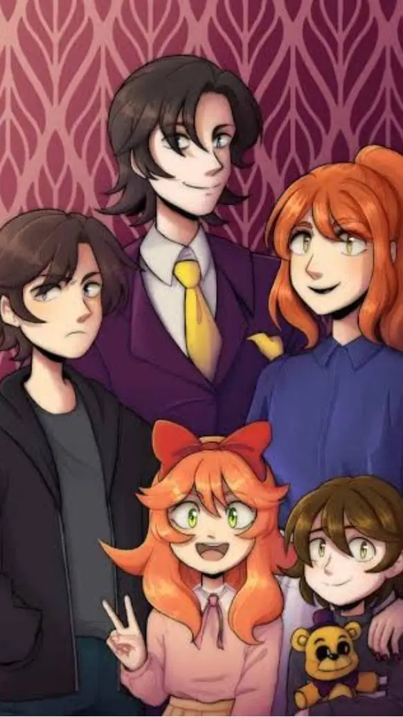 ai character: the aftons family😘 background