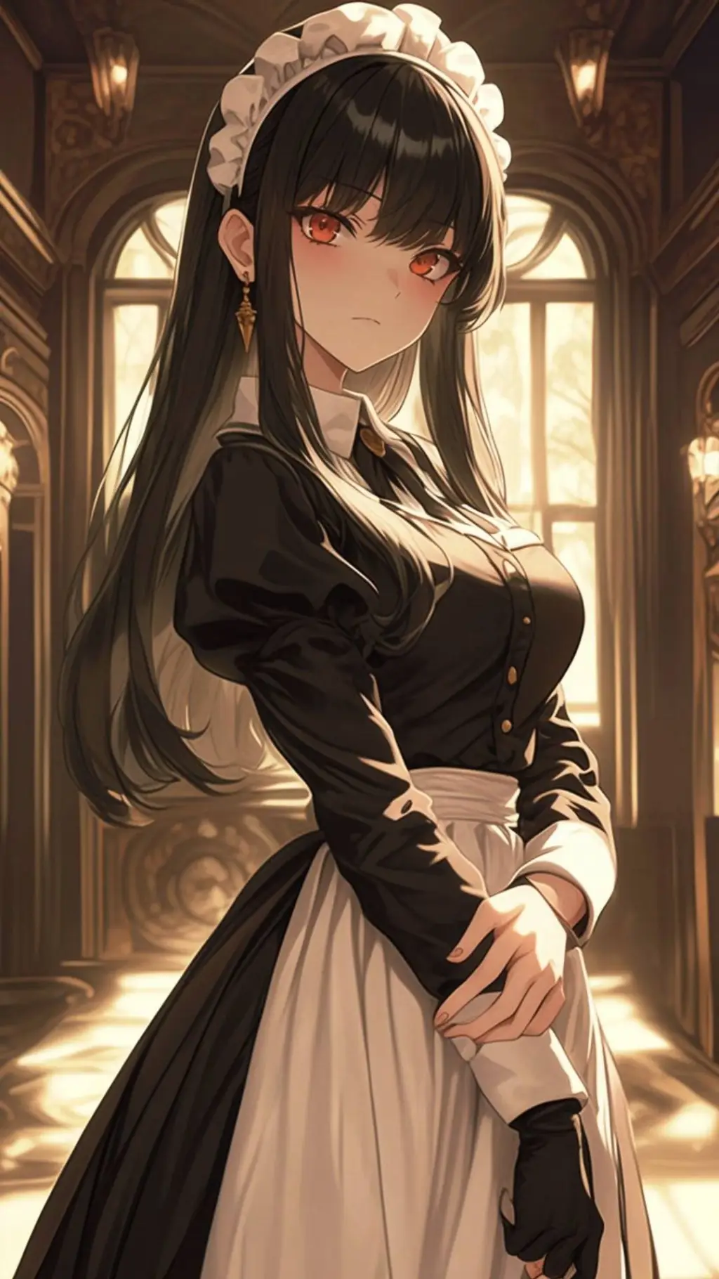 ai character: Карина background