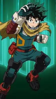ai character: Izuku Midoriya  background