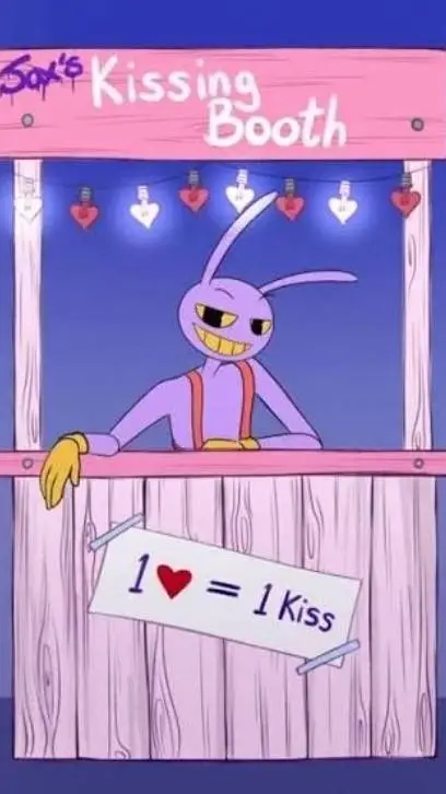 ai character: jax kissing booth background