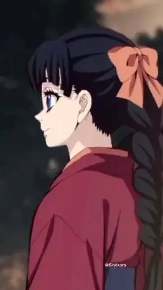 ai character: ❤️ tsutako tomioka background