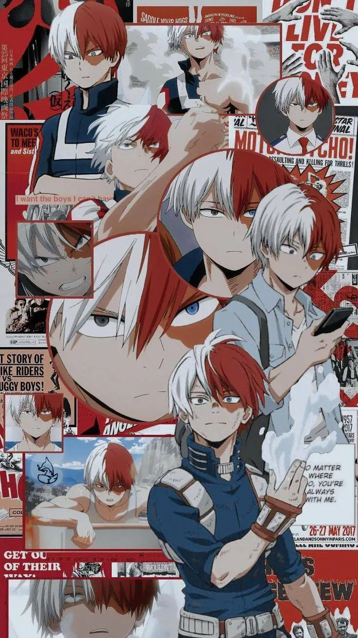ai character: 🔥 shoto todoroki❄️ background