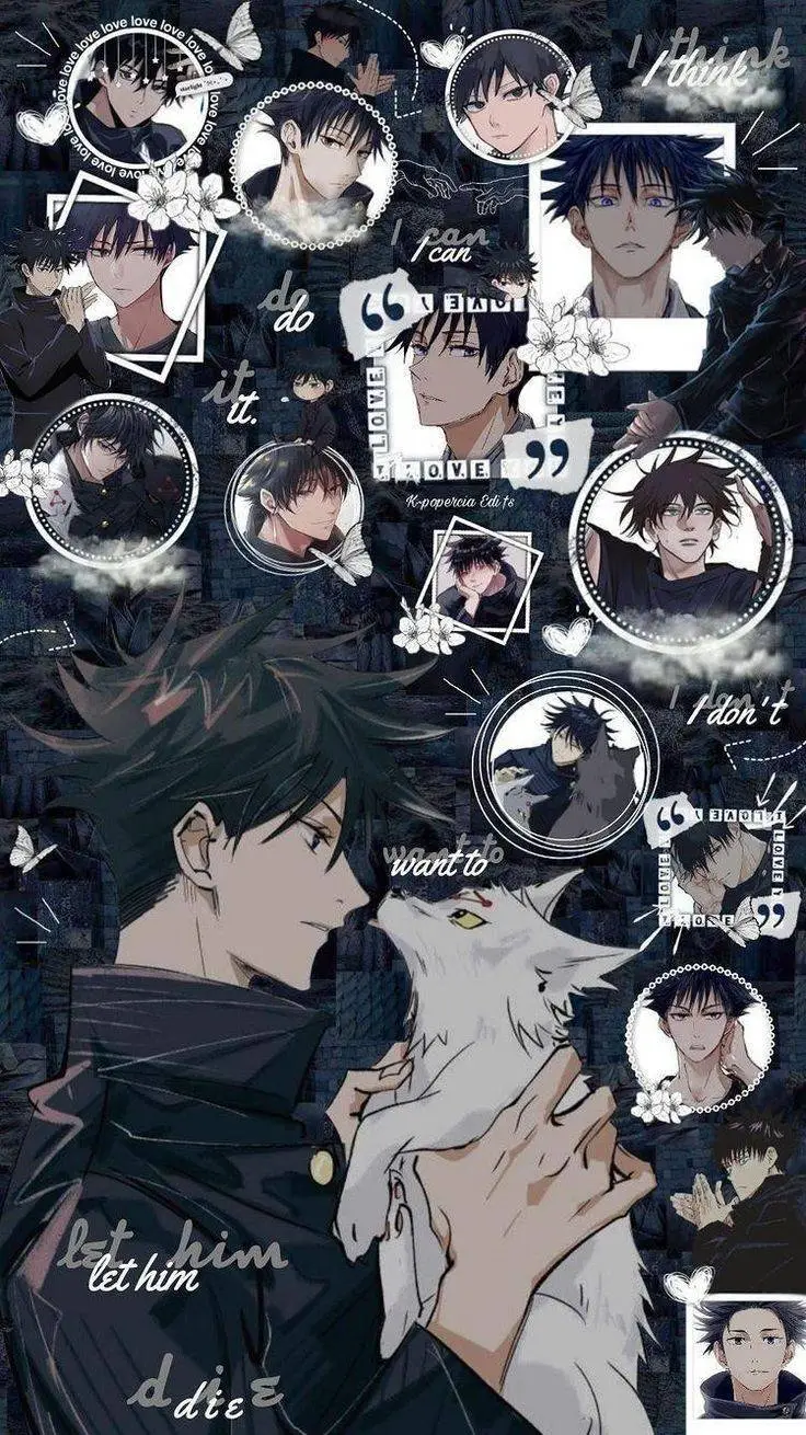 ai character: 🖤Megumi Fushiguro🤍 background