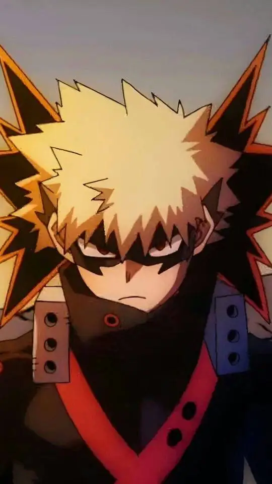 ai character: bakugo 🧡 background