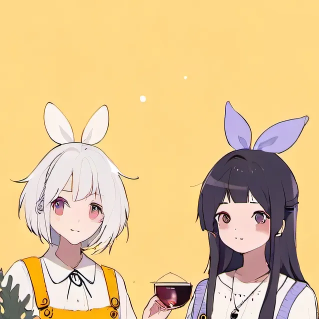 chat with ai character: you 2 girlfrends