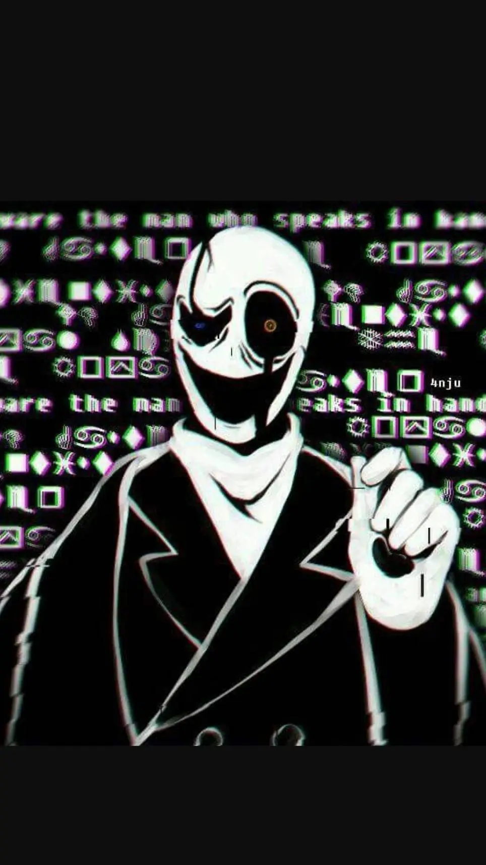 ai character: гастер 2 background