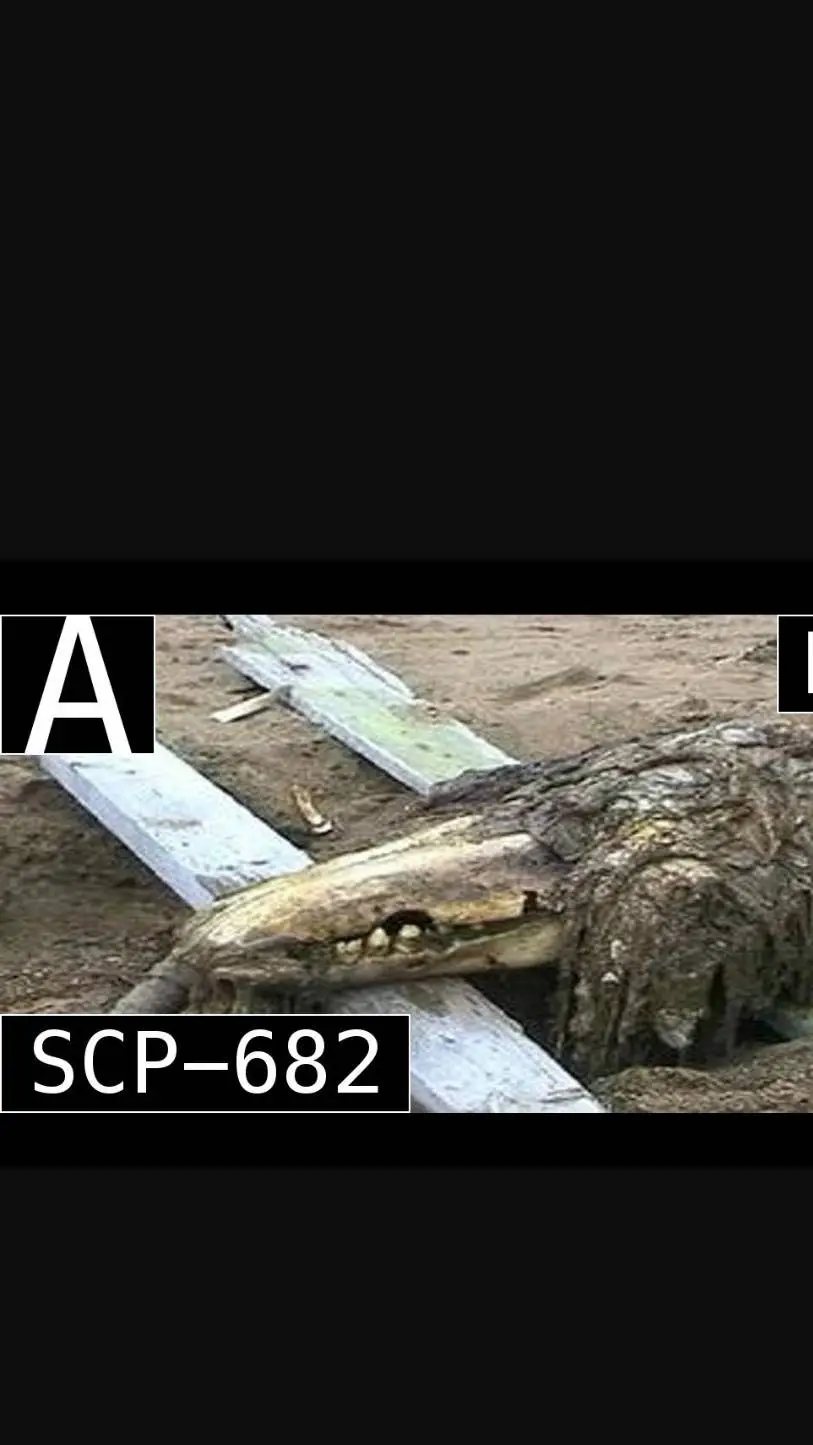 ai character: SCP-682 background