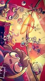 ai character: TAD Show🎪 background