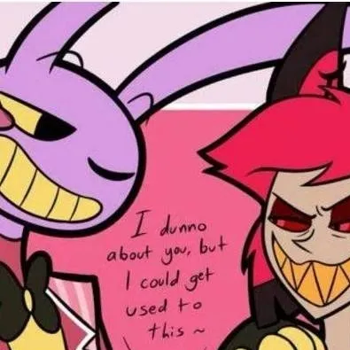 chat with ai character: Jax et Alastor🐰😈