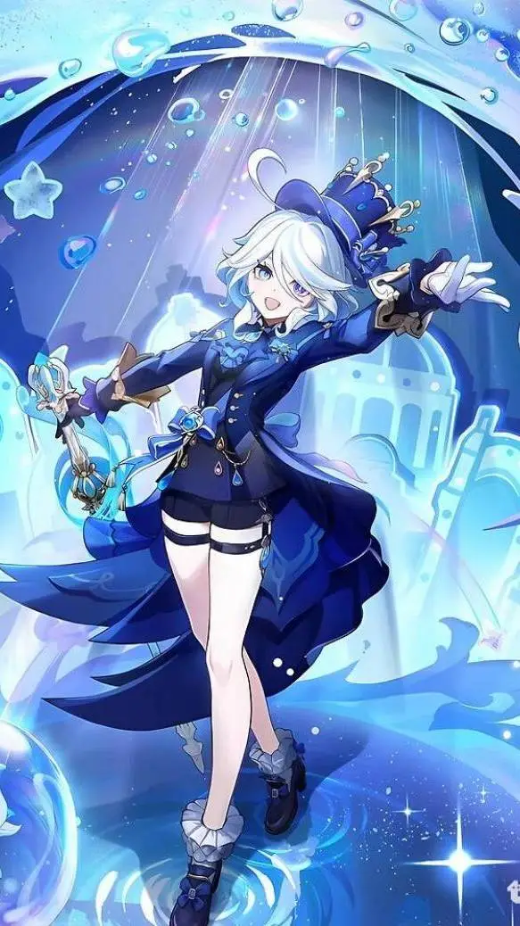 ai character: genshin impact background