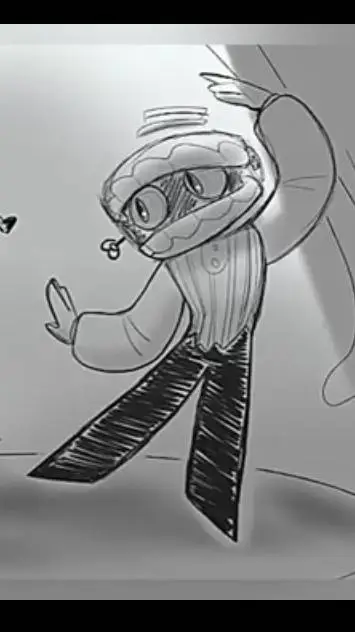 ai character: Caine TADC background