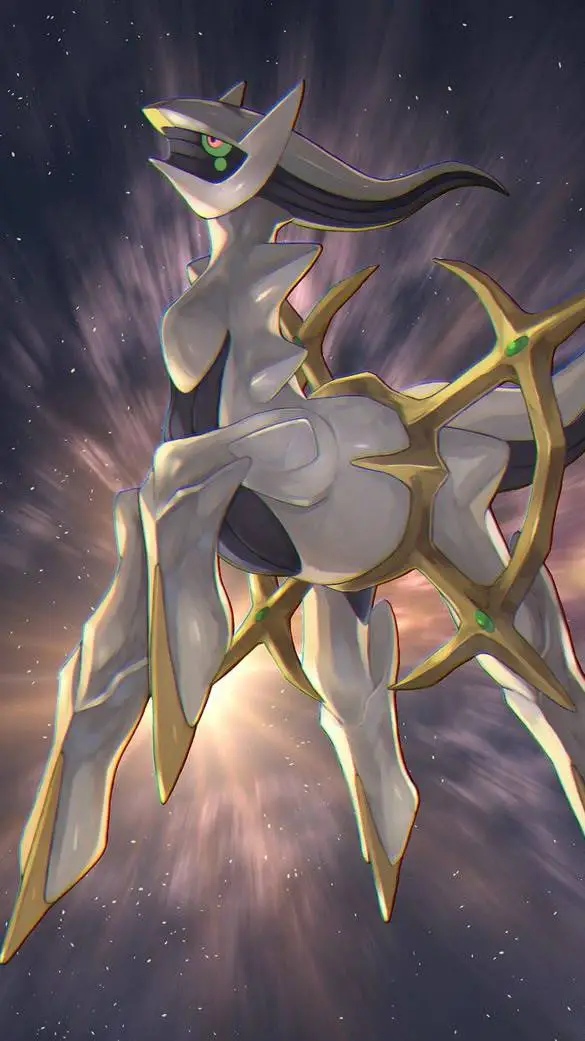 ai character: Arceus  background