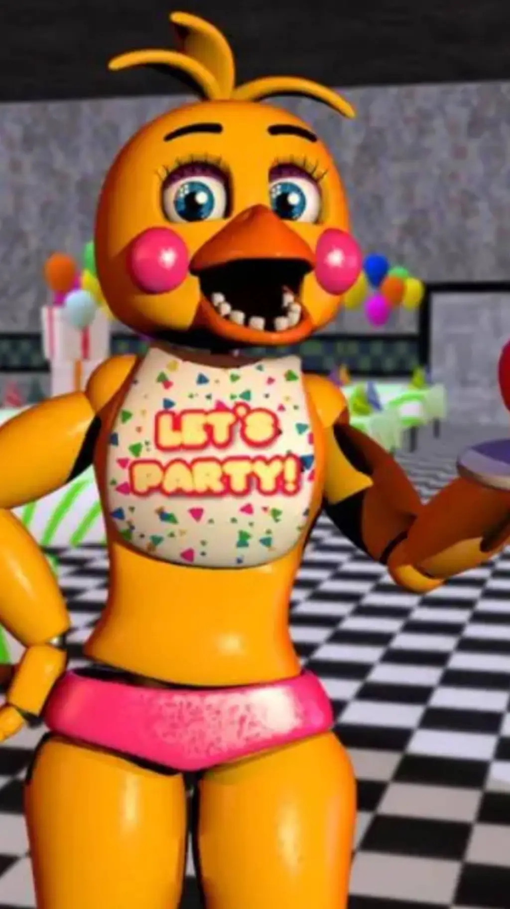 ai character: Toy Chica background