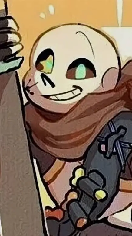 ai character: инк санс  background