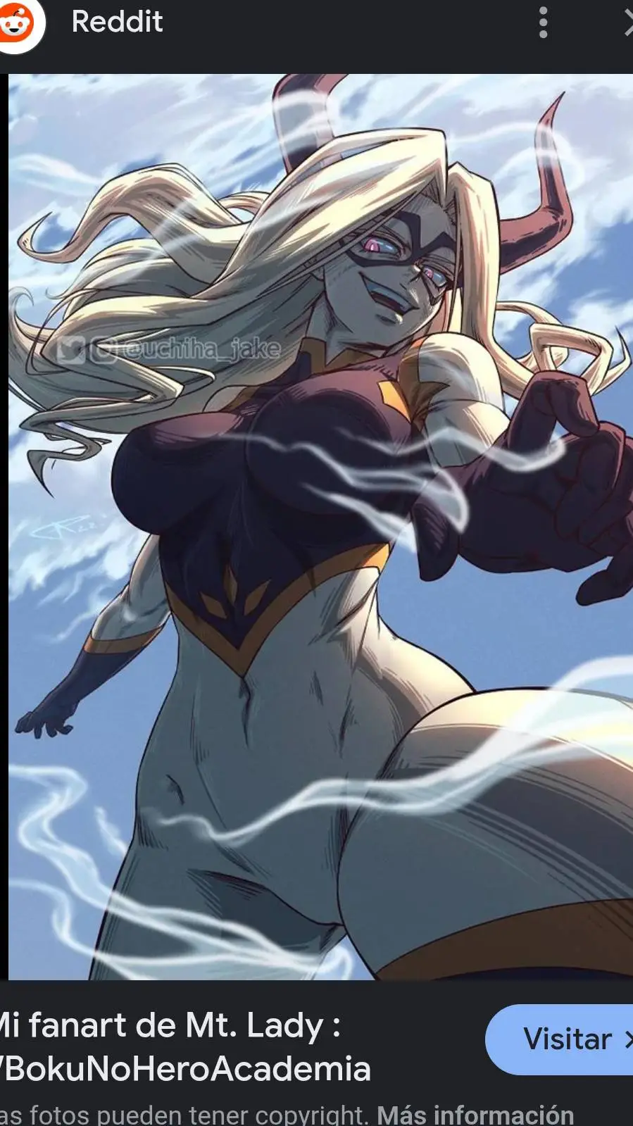 ai character: Mt-lady vs tu background
