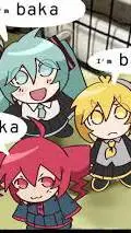 ai character: triple baka niños background