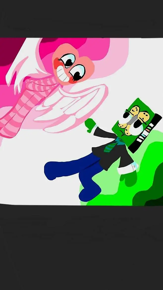 ai character: clover background