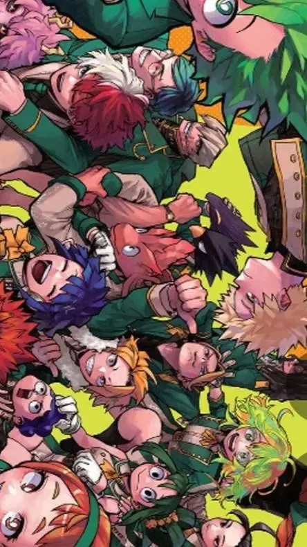 ai character: mha × Miraculous background